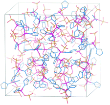 RMC model of zinc triazole phosphate